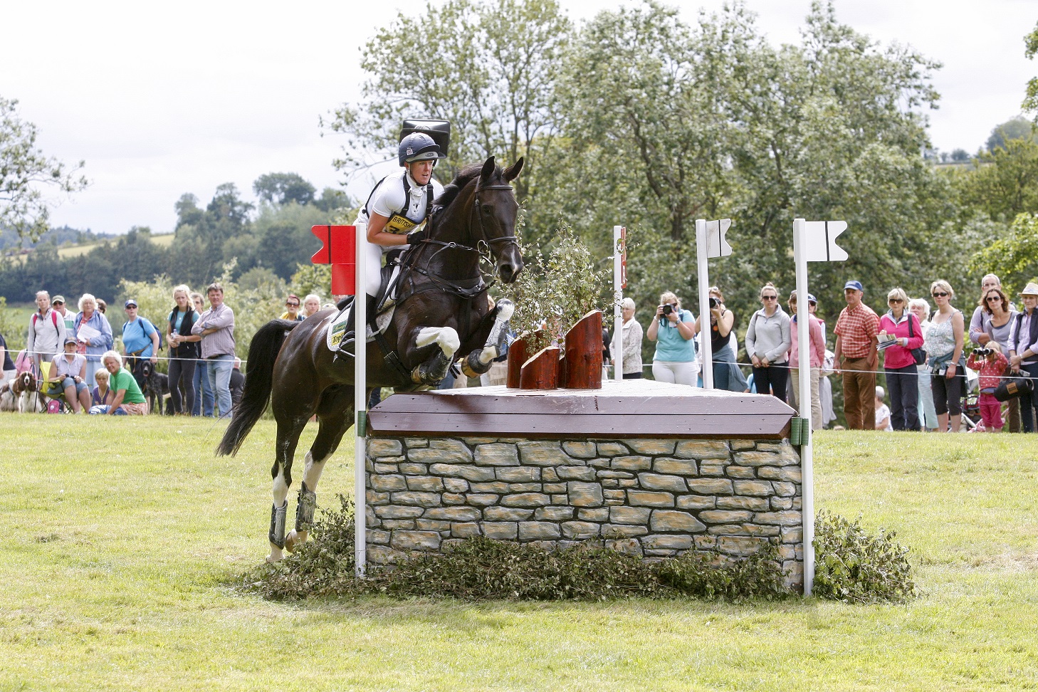 Nicola Wilson riding Beltane Queen
