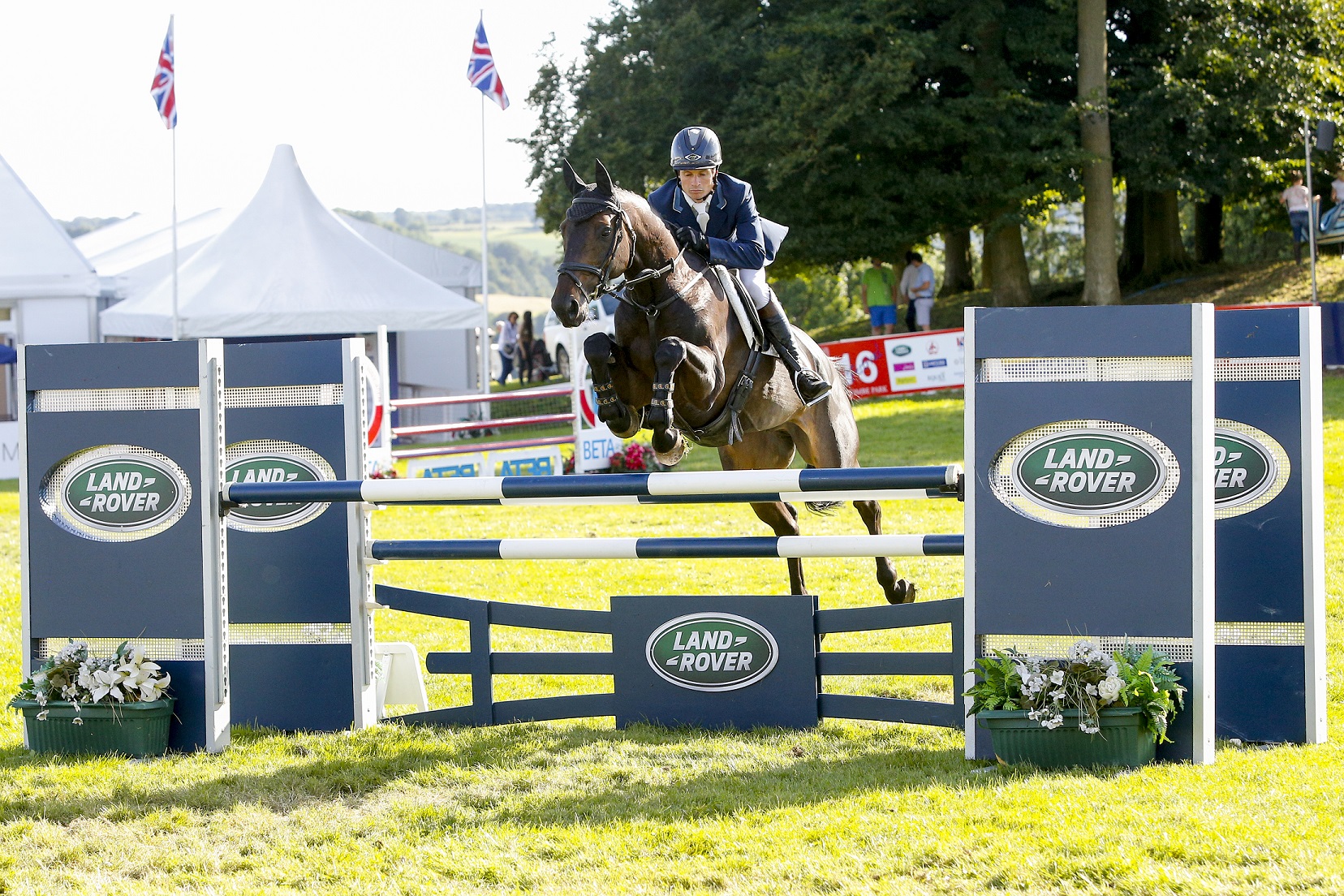 Francis Whittington riding Evento