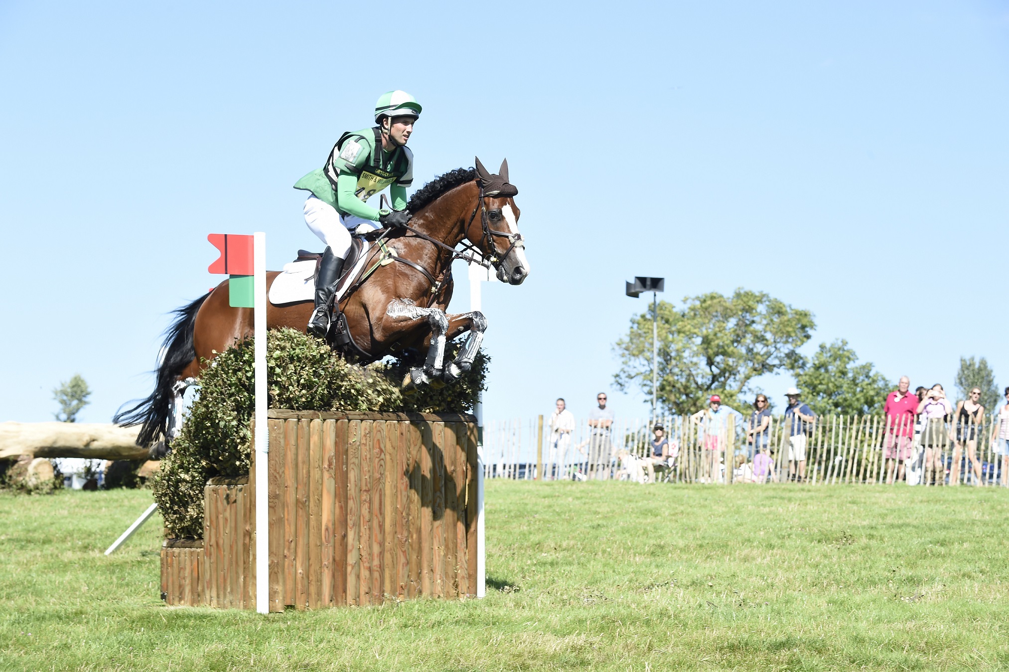 Alexander Whewall riding Chakiris Star